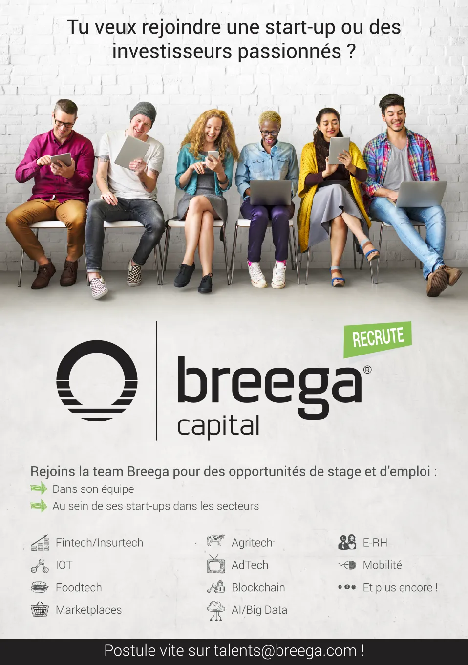 Affiches Breega créée par e-Link Multimédia - création de sites web à Antibes